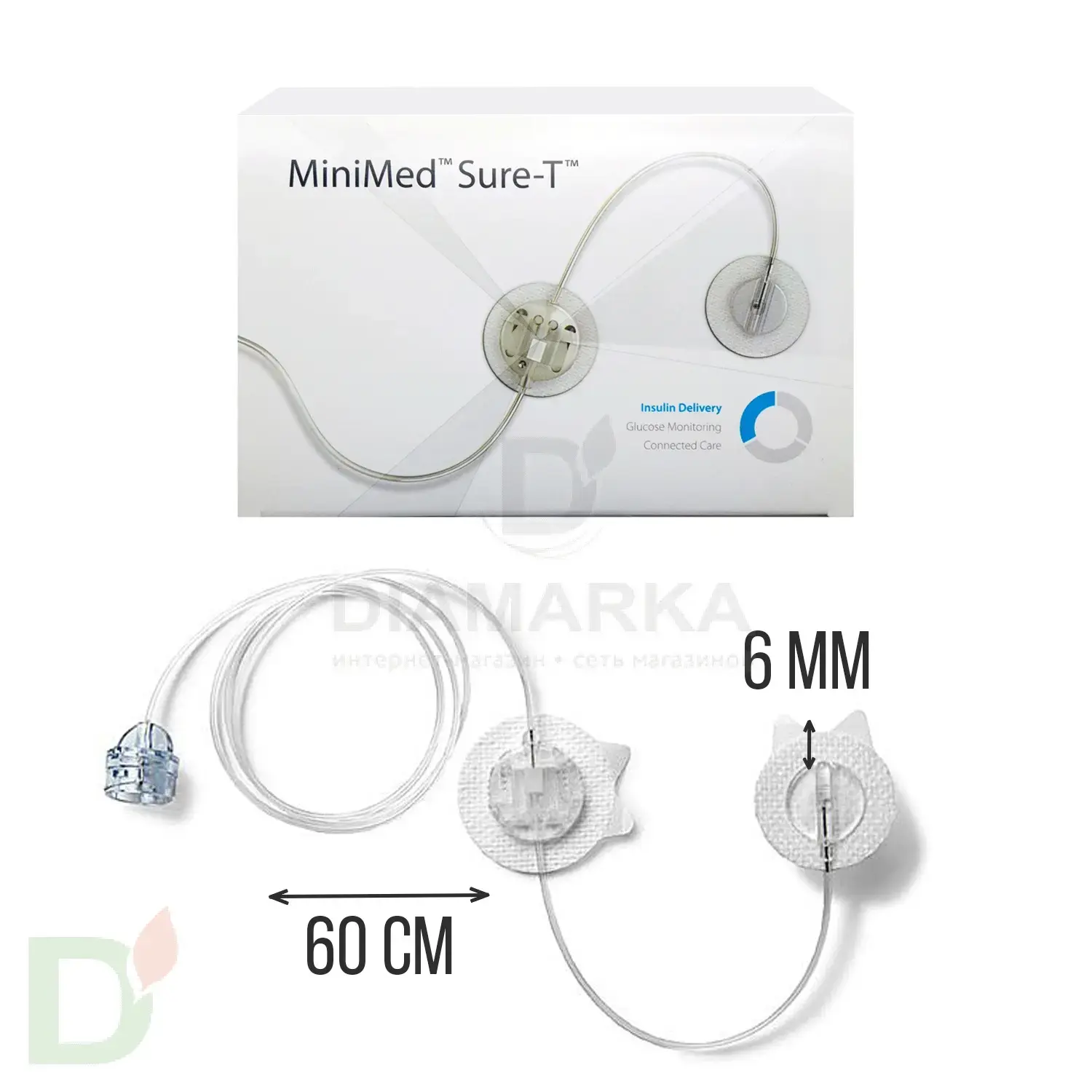 Катетер Sure-T / Шуа-Ти, 6/60 (ММТ- 864А), 10 шт.