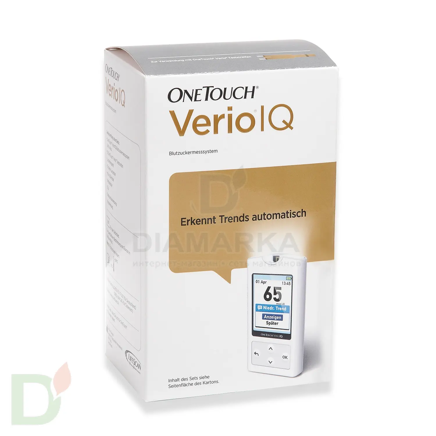 Глюкометр с цветным экраном OneTouch Verio IQ в Омске