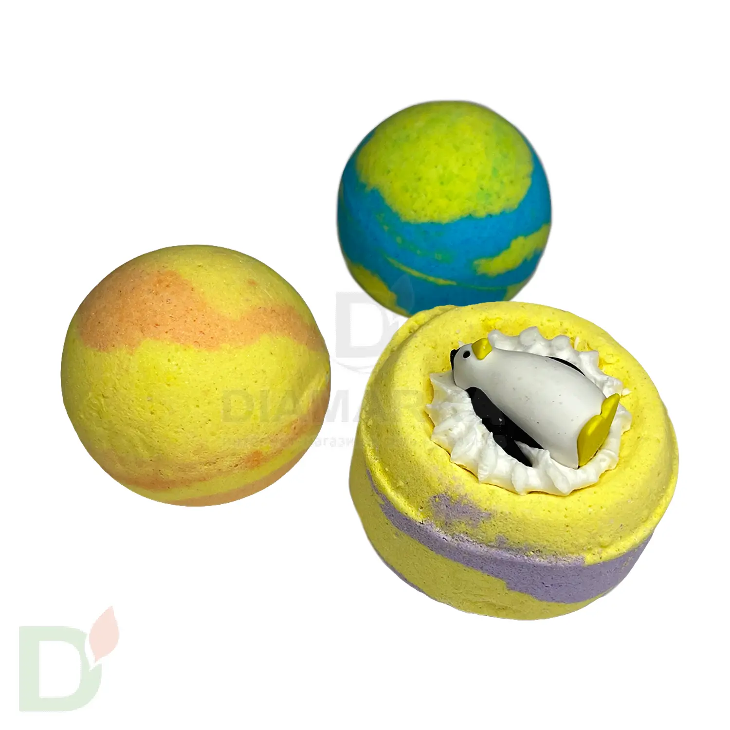 Бокс - Бомбочки для ванны детские (з шт в комплекте) в Омске