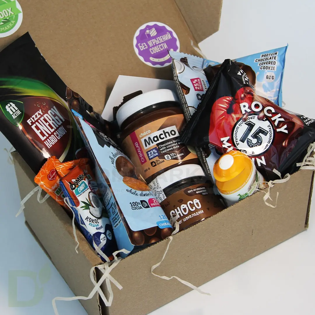 Бокс с полезными продуктами "ПП-box Без угрызений совести" в Омске