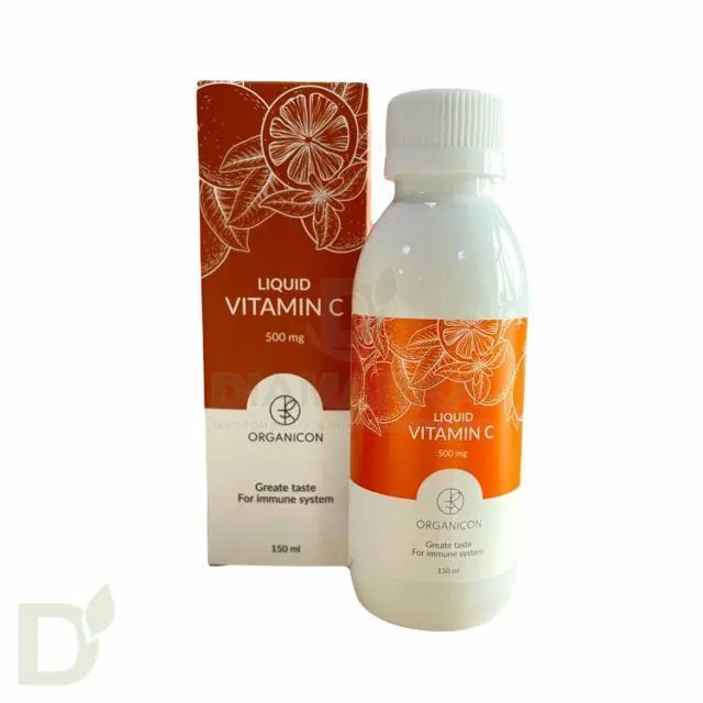 Витамины Liquid ORGANICON Vitamin C 500 мг, 150мл в Омске