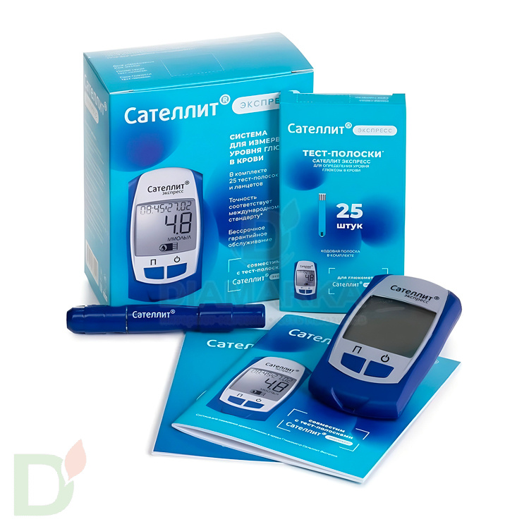 Глюкометр Сателлит Экспресс в Омске