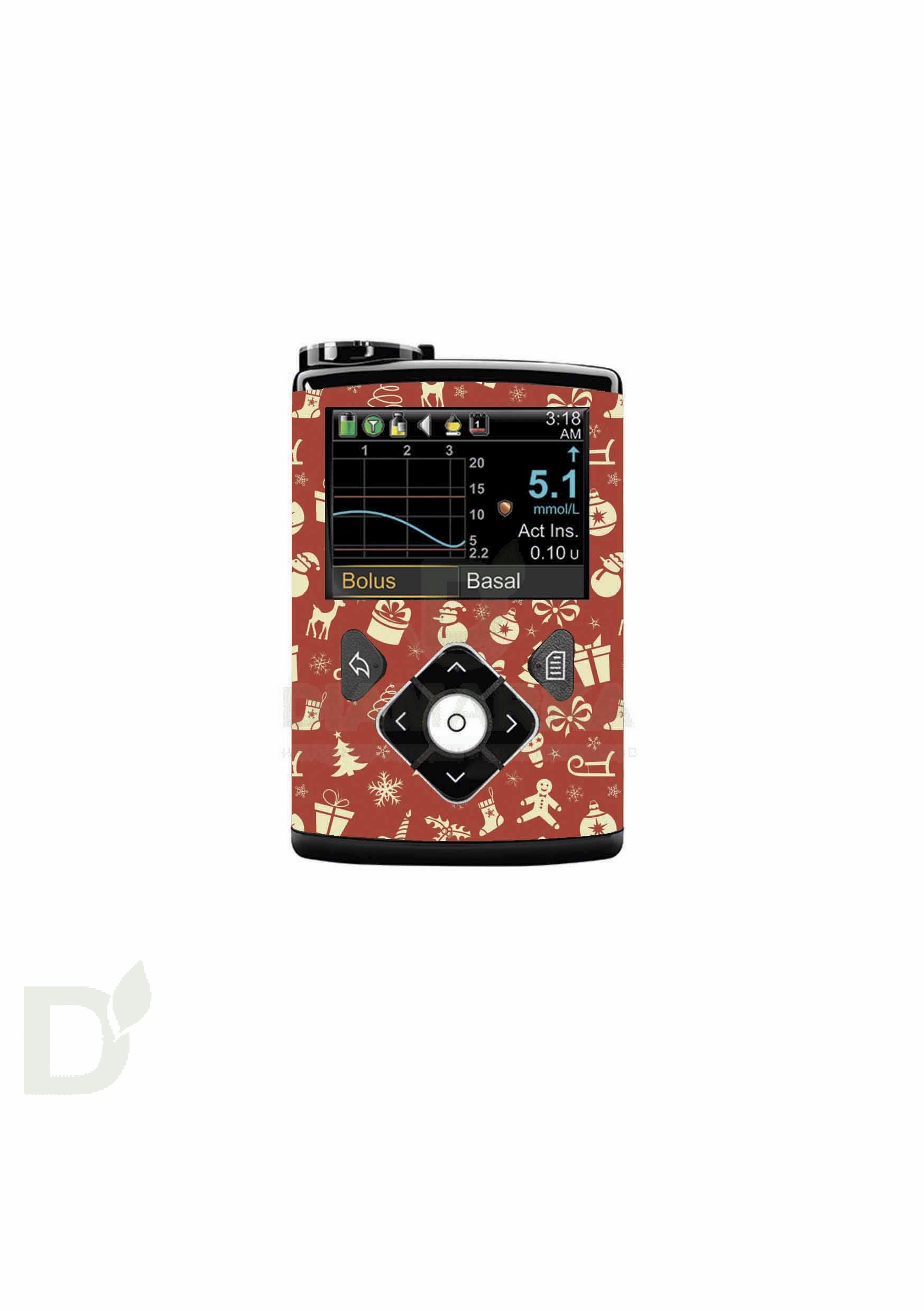 Наклейка на инсулиновую помпу Медтроник 640G, 720G, 740G и 780G