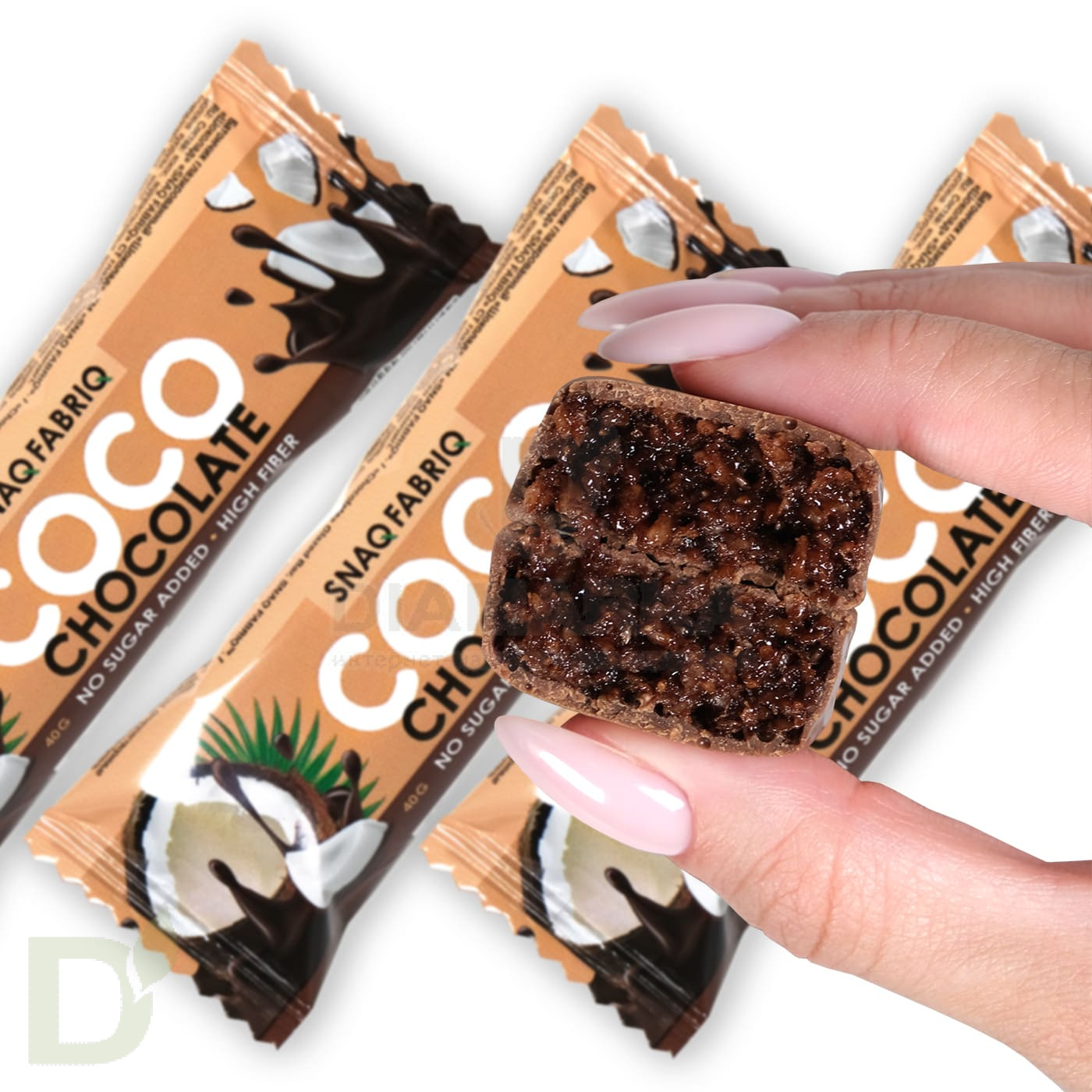 Батончик глазированный Snaq Fabriq Шоколад 40гр в Омске