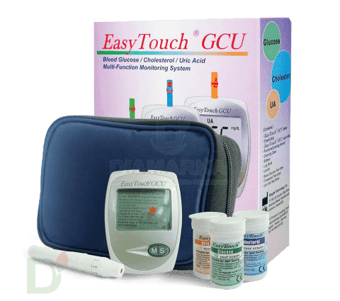 Биохимический анализатор ИзиТач (EasyTouch GCU) (глюкоза, холестерин и мочевая кислота в крови)