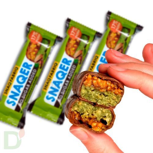 Батончик Snaq Fabriq глазированный Фисташка и карамель 50гр. в Омске