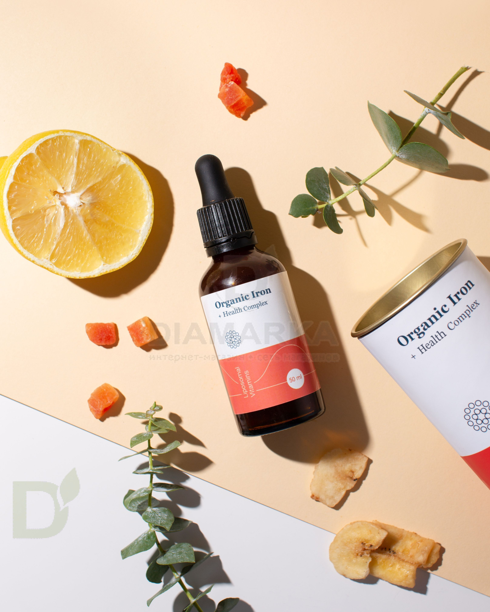 Витамины Liposomal Vitamins ORGANIC IRON 50мл флакон в Омске