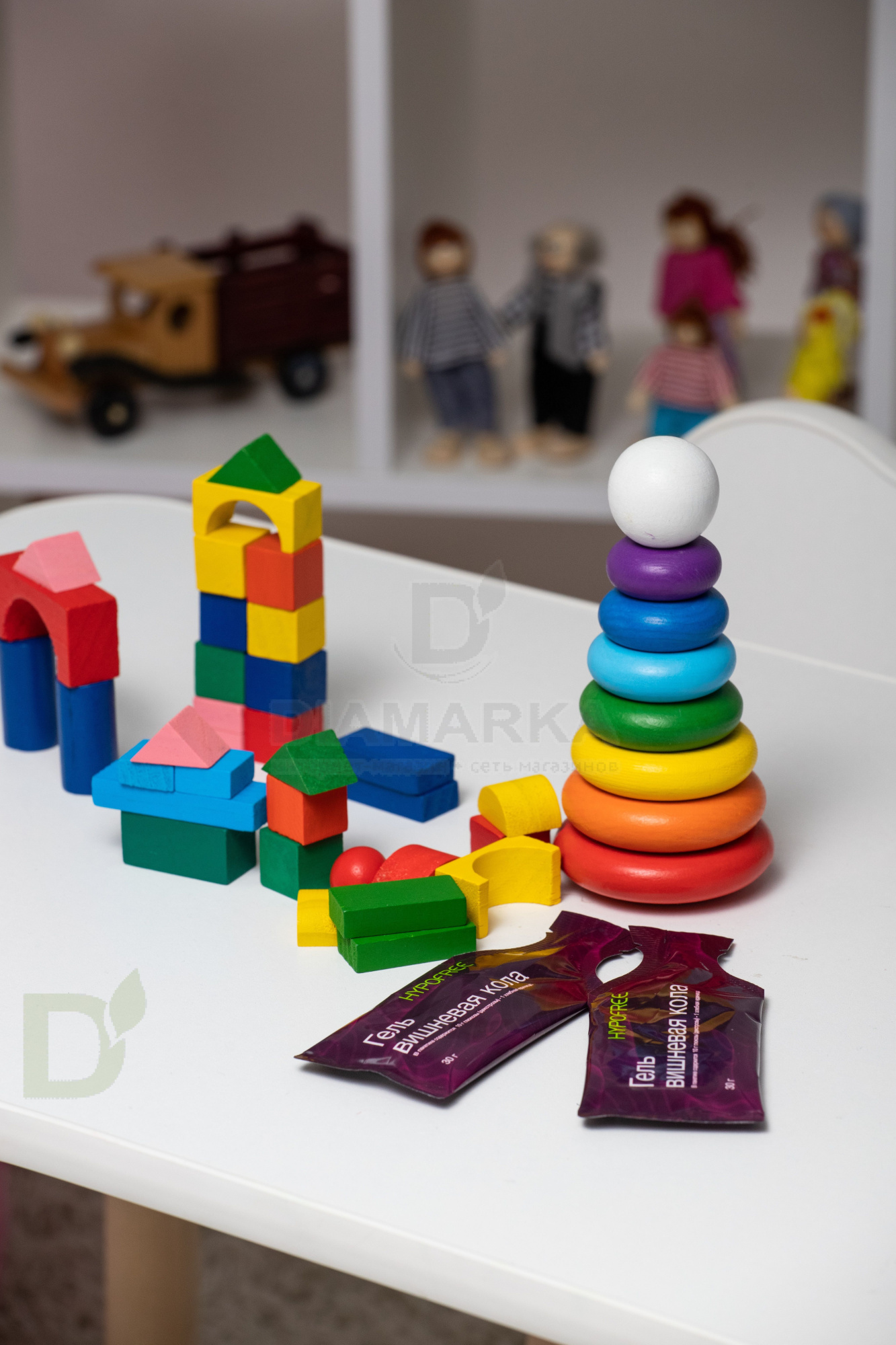 Гель HYPOFREE DIAMARKA 1ХЕ Вишневая Кола, мягкая упаковка, 10 саше по 30мл в Омске