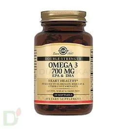 Витамины SOLGAR Двойная Омега-3, 30 капсул в Омске