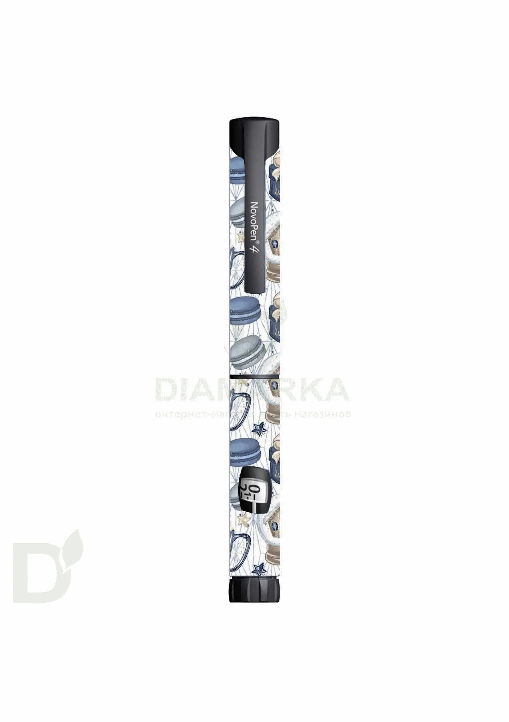 Наклейка на шприц-ручку НовопенЭХО и Новопен4