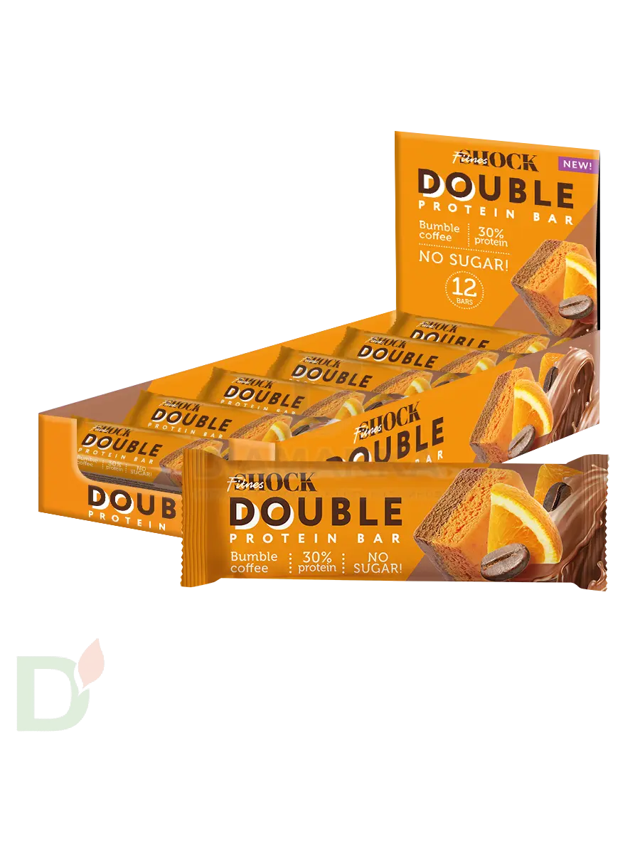 Батончик протеиновый FitnesShock Апельсиновый кофе 40гр. в Омске