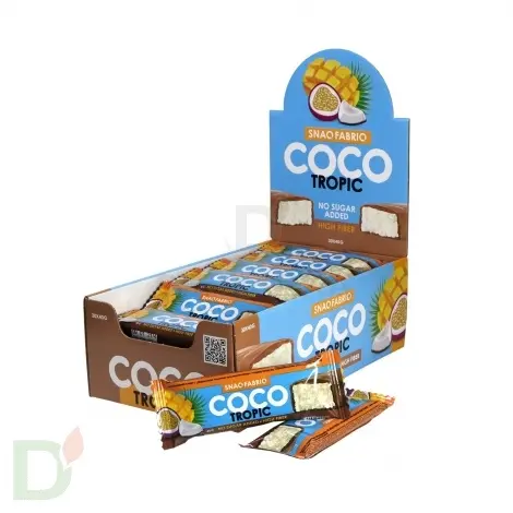 Батончик глазированный Snaq Fabriq Манго-маракуйя 40гр в Омске