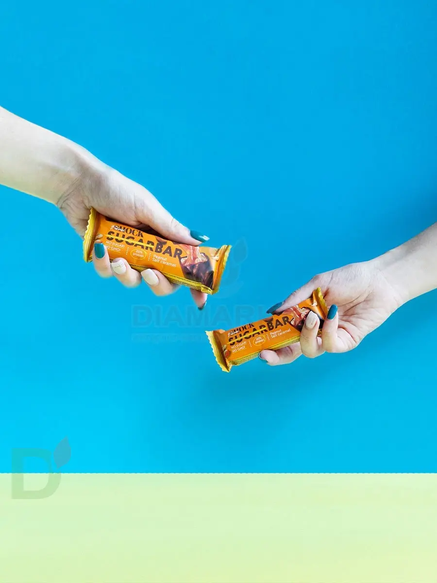 Батончик протеиновый FitnesShock Соленая карамель-Арахис 50гр. в Омске