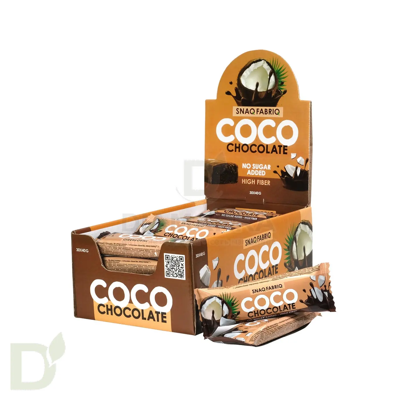 Батончик глазированный Snaq Fabriq Шоколад 40гр в Омске