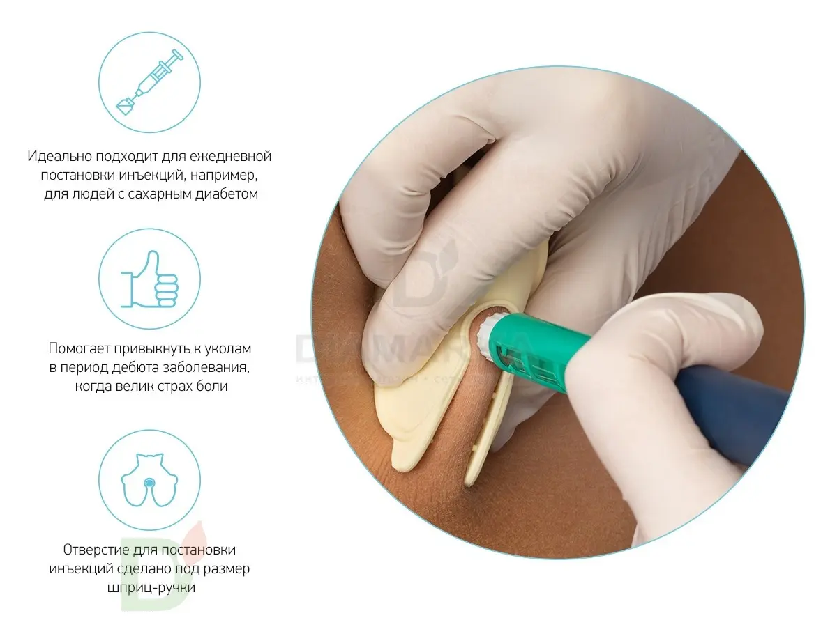 Аппликатор Painstopper для инъекций ROXY-KIDS Ёжик