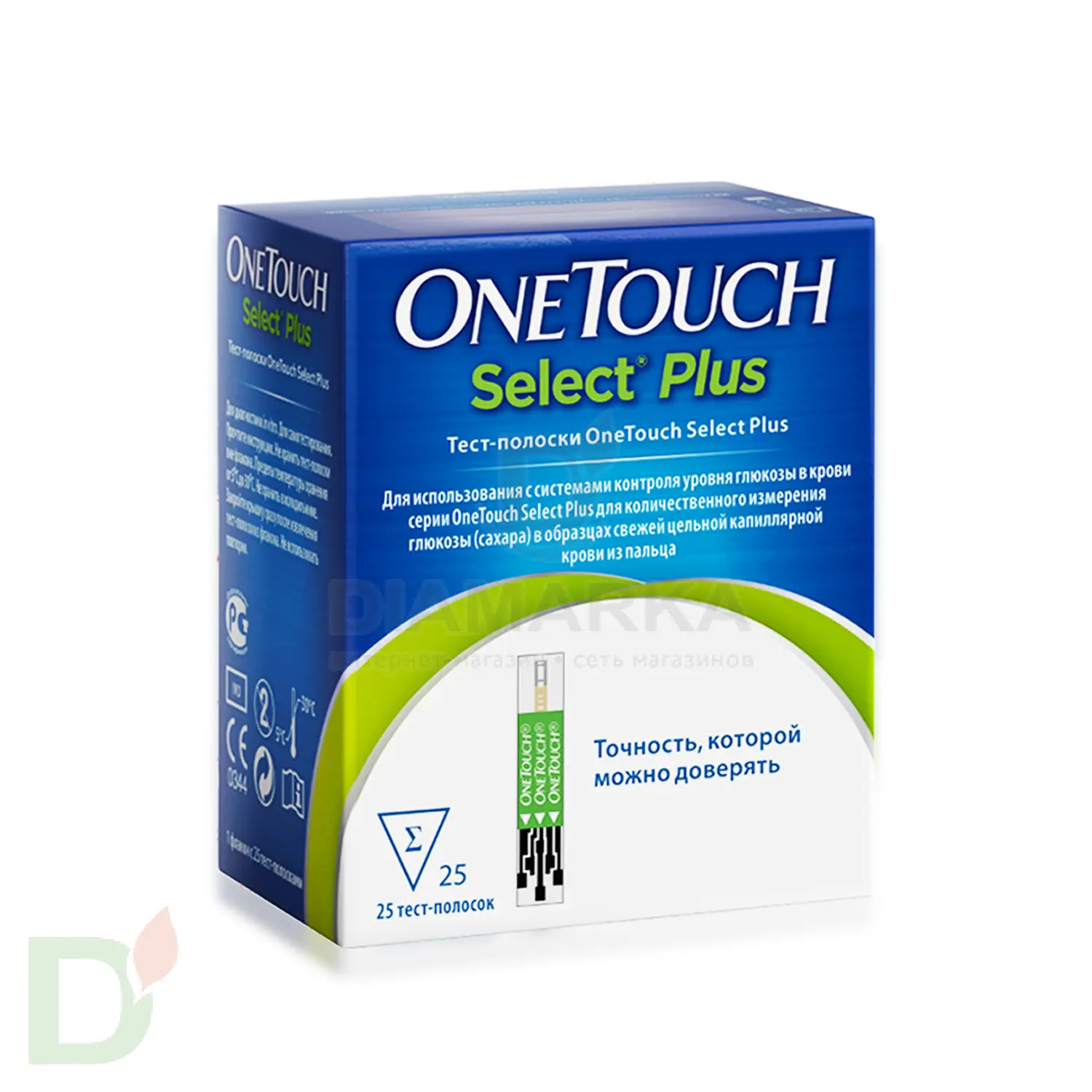 Тест-полоски OneTouch Select Plus №25