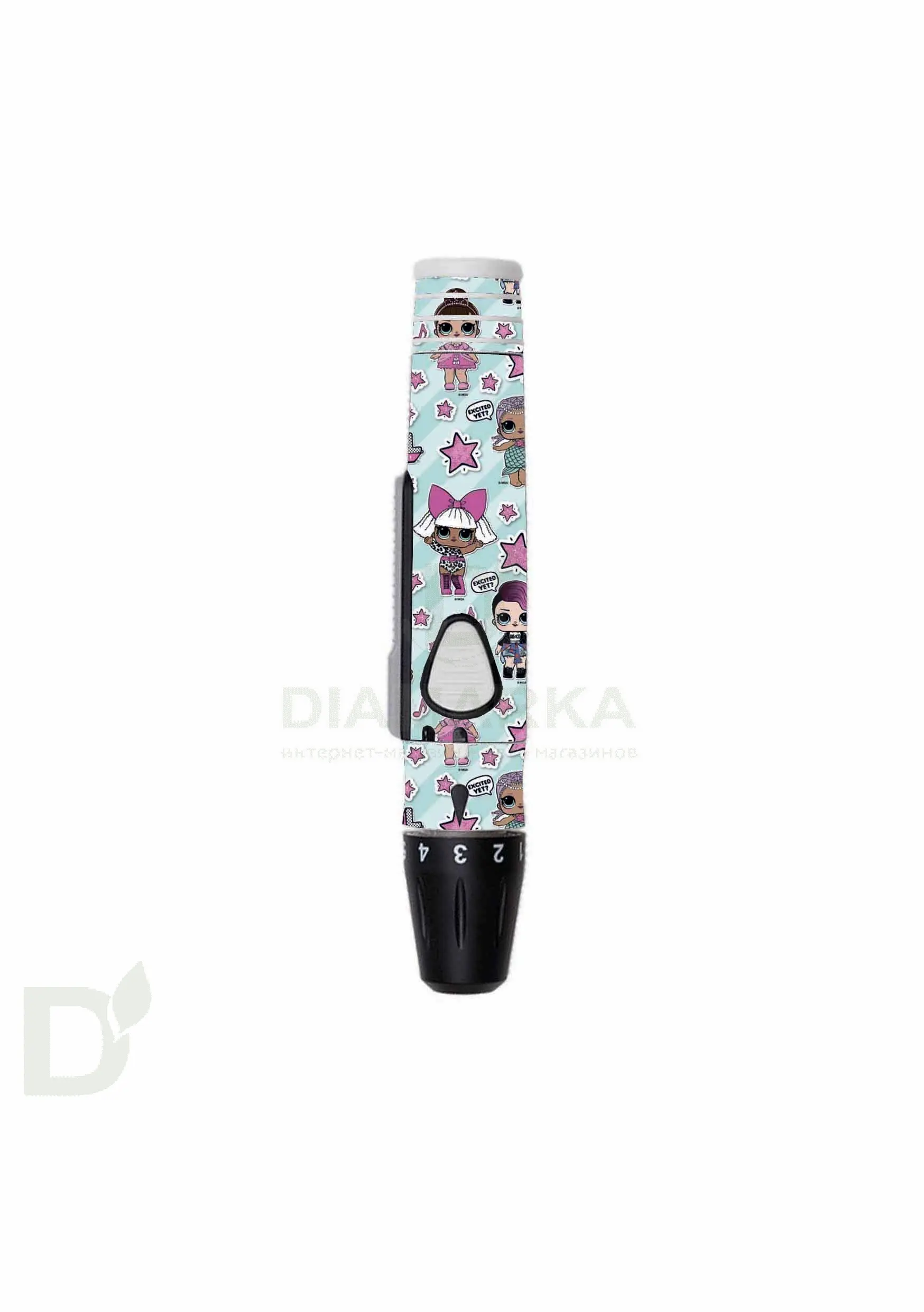 Наклейка на прокалыватель Микролет Некст