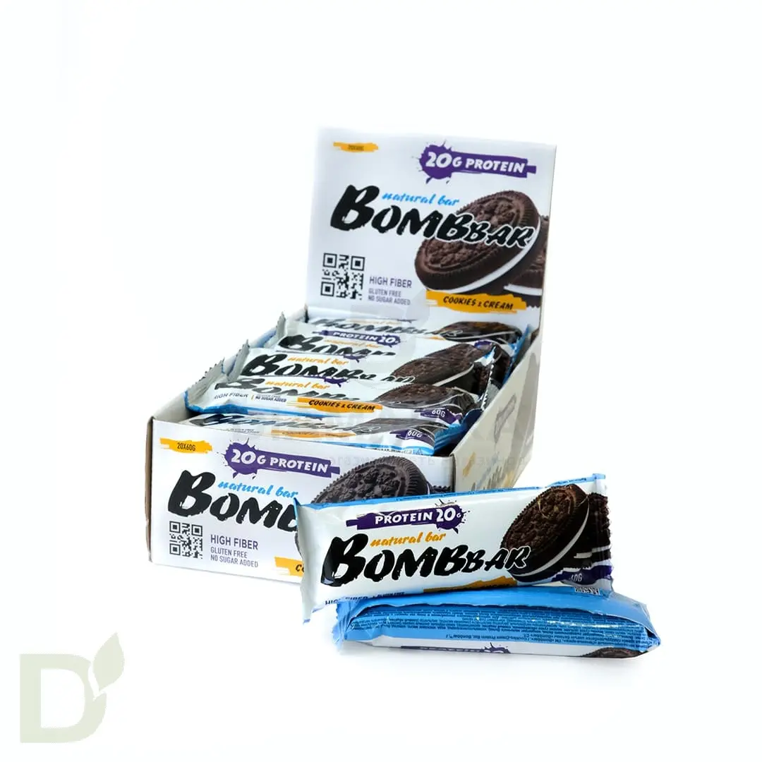 Батончик BOMBBAR Печенье с кремом 60 гр. в Омске