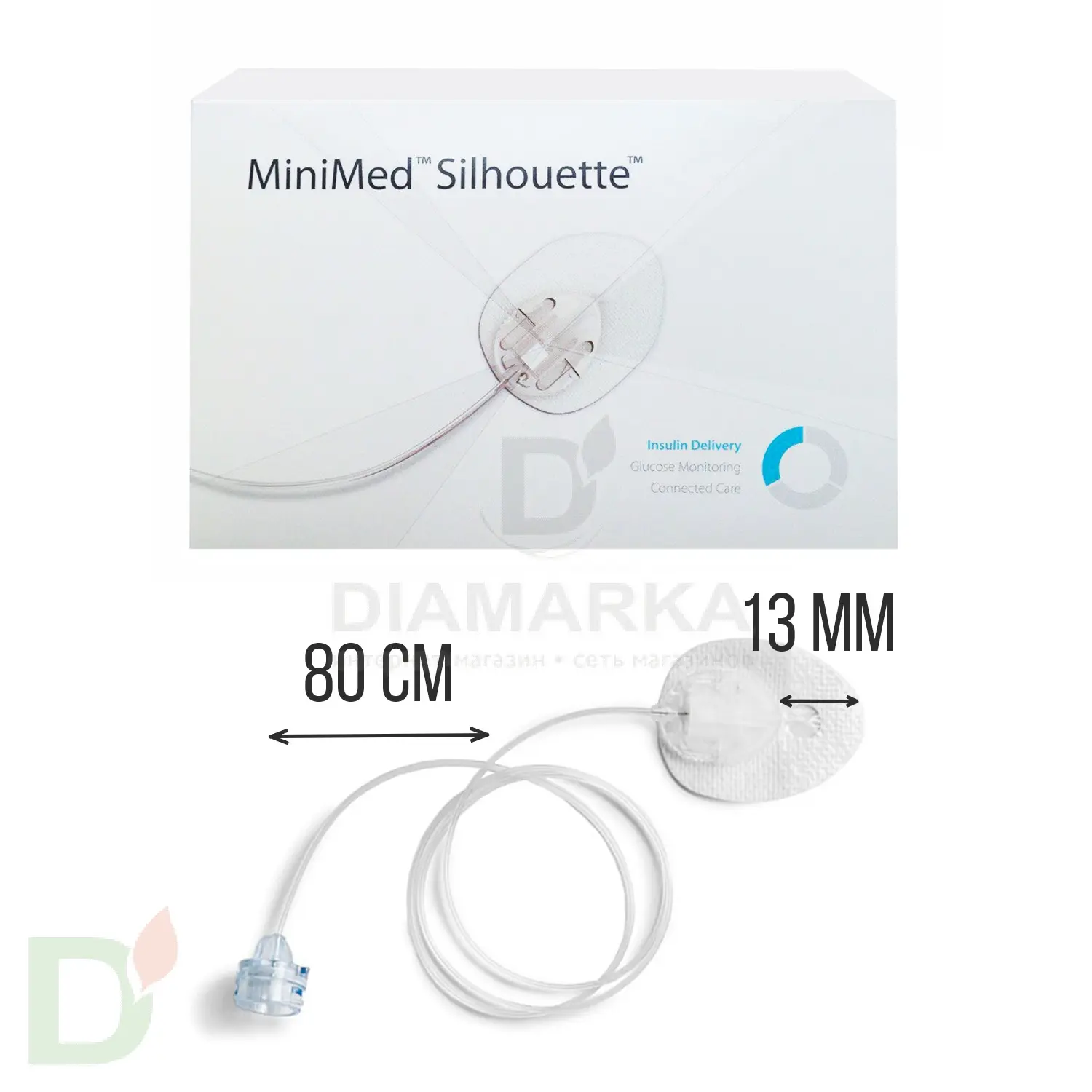 Катетер Silhouette / Силуэт, 13мм/80см (ММТ-383А), 1шт.