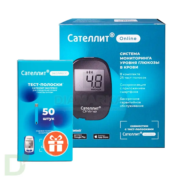Глюкометр Сателлит Онлайн в Омске